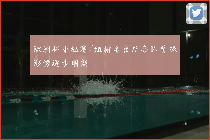 欧洲杯小组赛F组排名出炉各队晋级形势逐步明朗